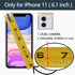 LAMEEKU Wallet Case for iPhone 11, RFID Blocking Leather Cover with Card Holder and 360° Rotation Ring Kickstand