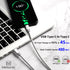 USB C Cable 2 Pack, Type C to Type C Metal Braided Charging Cable 6.6 Ft, PD 65W Fast Charge Data Sync