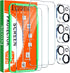 IMBZBK iPhone 14 Screen Protector 3 Pack - Tempered Glass, 9H Anti-Scratch, Case Friendly, with Camera Lens Protectors.