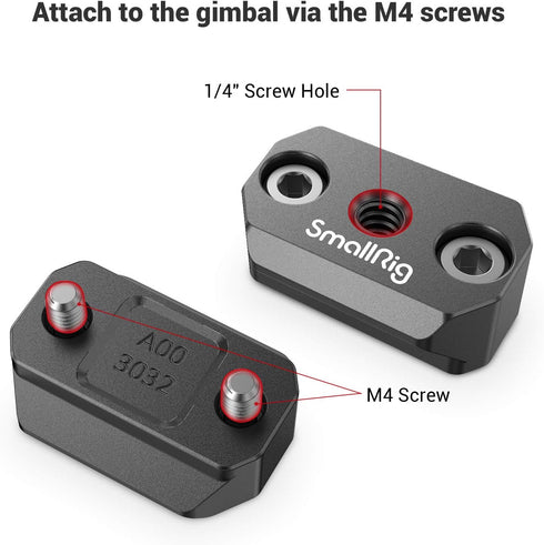 SMALLRIG NATO Rail for DJI Ronin S/SC Gimbal - Model 3032