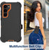 Samsung Galaxy S23 Case - Heavy Duty Rugged Protection, Belt Clip Holster, 2X Screen Protector, Shockproof, Dust-Proof