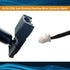 Hifihia 10-Pin 2019-2026 CX3 CX5 CX9 MX-30 CX-70, 6, Type E Plug & Play Dash Cam Power Adapter, Rear View Mirror