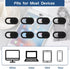 JJUNW 50 0.023 Inch Pcs Webcam Cover Slide, Ultra-Thin Universal Laptop Camera Cover Slide Webcam Cover for Laptop