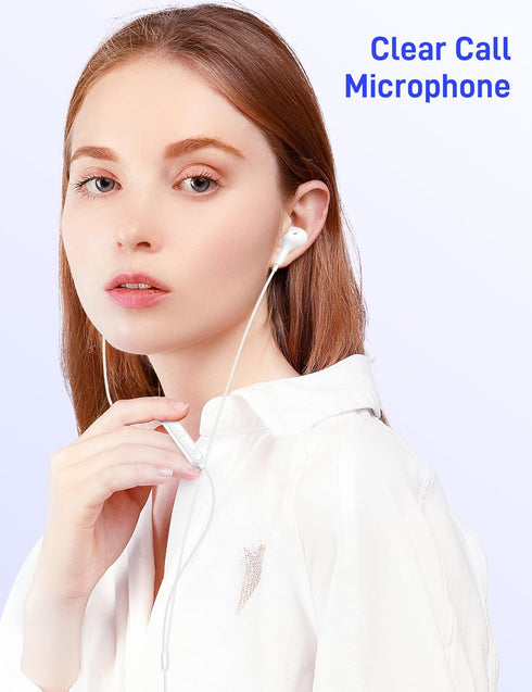 USB C Headphones for Apple iPhone 15 Plus, iPad, Google Pixel 8 8A, Samsung Galaxy S24 S23 S22 S21 Ultra Wired Earbuds
