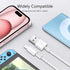 2 Pack 10ft USB A to USB C Cable for Airpods Pro 2nd, iPhone 15, Car Carplay Data Cable, iPad USB C Cable, MacBook