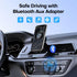 GLOBELEC 5.3 3.5mm Bluetooth to Aux Adapter for Car,USB Female BT Receiver,Aux to Bluetooth Adapter,Compatible