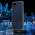 Military Drop Certified Shockproof Case for iPhone SE 2022/2020, Slim Semi-Clear Hard Back, Frosted Green.