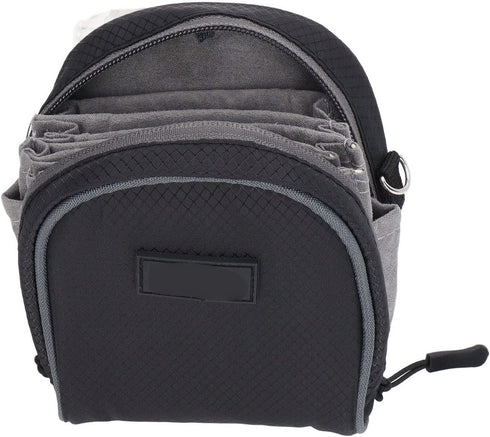 8 Pockets Camera Lens Filter Pouch, Water Resistant Dustproof Professional Photography Filter Holder Belt Bag