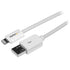 StarTech.com 3m (10ft) Long White USB Cable for iPhone/iPod/iPad with 8-pin Lightning Connector - Charge and Sync