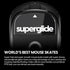 Superglide1 Mouse Feet/Skates - Ultra Strong Glass for Logitech G Pro X Superlight1 (Black)