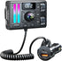 Nulaxy Bluetooth 5.3 Car Adapter, Air Vent Installation, DSP Noise Cancellation, QC3.0 & Type-C PD Car Charger,