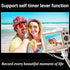 VINGVO 720P 2.4 inches 16MP 30FPS 32GB Mini Digital Camera, HD Compact Portable Camcorder with LCD Screen Support