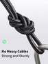UGREEN USB C 3.0 Cable, 6.6FT Fast Charging, 5Gbps Data Transfer, Nylon Braided for iPhone 15, Galaxy S21, PS5, and