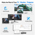 6ft, 4K 1/2 4K@30Hz 1080P Mini DisplayPort to HDMI Cable Thunderbolt (Mini DP) to HDMI Braided Cord for MacBook Air/Pro