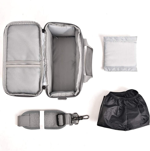 FOSOTO Camera Bag Case with Waterproof Rain Cover, Compatible for Nikon D3500 D5600 D7500 D610 Canon EOS 4000D 2000D