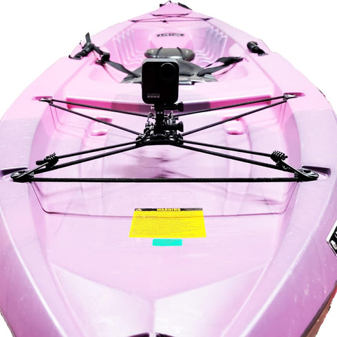 Universal Chain Link Cargo Net Mount for Inflatable Kayak Fishing Kayak for Action Camera/Smartphone/Digital Camera