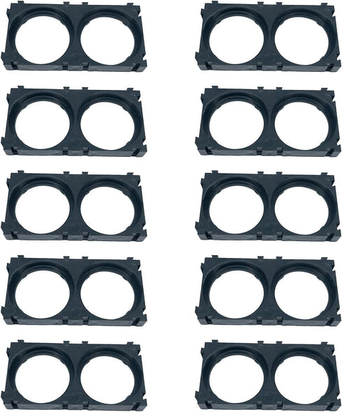 CHENZILIN 33140 Lithium Battery Holder, ABS Battery Pack Brackets Fireproof Cell Spacer Solid