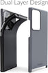 Crave Dual Guard Case for Galaxy Note 20 Ultra, Shockproof Protection Dual Layer Case, Slate