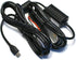 EDO Tech Ultra Compact Micro USB Direct Hardwire Car Power Cord Kit, 10 Ft for GPS Tracker, Bluetooth Speaker