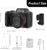 Fizocosisto 1080P Mini Camera Video, Mini Keychain Digital Camera Pocket Size,Recorder with Long Battery Life
