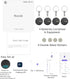 Mate Key Finder, Bluetooth Tracker with Key Chain for Keys, Pets, Wallets, Tablets, Batteries Included (4)