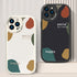 ZEZHOU iPhone 12 Pro Case, Cute Pattern Design for Women, Soft Lambskin TPU Rubber Shockproof Cover, 6.1 inch, Black