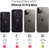 Tensea Compatible with iPhone 12 Pro Max Camera Lens Protector, 9H Tempered Glass Camera Cover Screen Protector for iPhone12 Pro Max 6.7 inch 2020 (Glitter)
