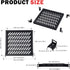 GeeekPi 10 inch 0.5U T1/T0 10inch 55LBS High Duty Vented Rack Shelf for DeskPi RackMate Network Cabinet/ Server Rack
