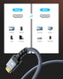 8K 20FT/6M 48Gbps, 2.1 8K60Hz 4K120Hz 144Hz 2.2 2.3 PS5 Highwings Long HDMI Cable High Speed HDMI eARC HDR HDCP