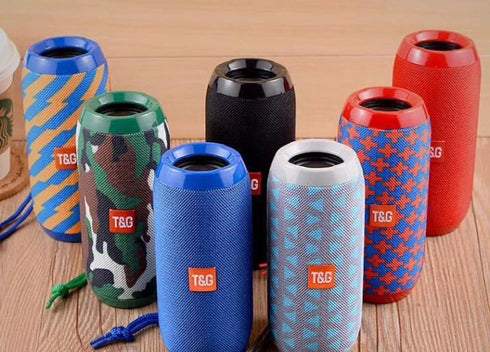 T-STAR TG117 Wireless Speaker Portable Bluetooth Speaker for outside sports, Compatible with Iphone, Samsung, LG and more bluetooth devices (RED)