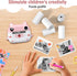 Kids Instant Camera Refill Print Paper, 5 Rolls HD Thermal Print Paper Set for Portable Instant Print Camera