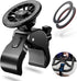 EFEALL Magnetic Phone Holder, Strong Magnet Stroller Phone Mount with Two Metal Rings,