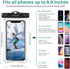 Waterproof Phone Pouch/Case, 4 Pack Large Waterproof Pouch for iPhone, Samsung Galaxy & Pixel, IPX8 Protector