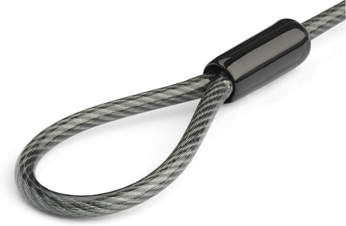StarTech.com Universal Laptop Cable Lock - 6” Anti Theft 4-Digit Combination K-Slot Lock for Multiple Devices