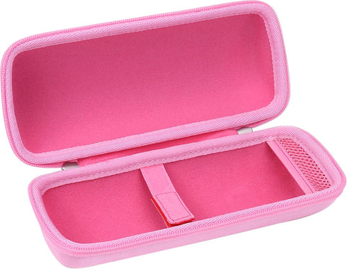 Khanka Hard Travel Case Replacement for SOWO Surgeboom 2 Outdoor Portable Bluetooth Speaker, Wireless IPX7 Waterproof Speaker, Case Only (Pink)
