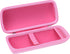 Khanka Hard Travel Case Replacement for SOWO Surgeboom 2 Outdoor Portable Bluetooth Speaker, Wireless IPX7 Waterproof Speaker, Case Only (Pink)