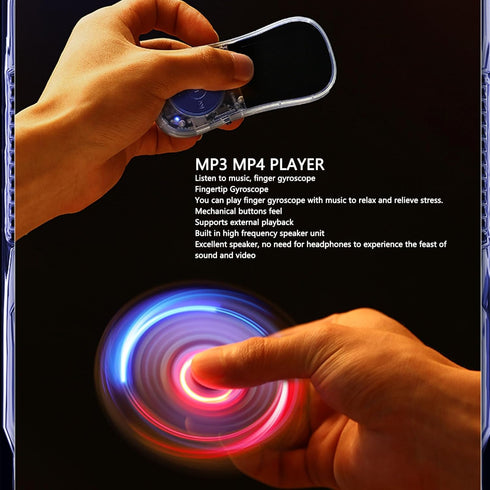 GOWENIC MP3 MP3 MP4 4.2, 64GB Player, Player with Bluetooth HiFi Lossless Audio Quality, FM Radio, E Book Reader