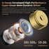 KZ Vader Triple Driver HIFI IEM Music Earphone, Wired Sport Earbud Headphones with 4 Tuning Levels, Balanced Version,