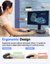 TECKNET 2.4G 4800 5 6 Ergonomic Mouse Vertical Wireless - DPI Optical Carpal Tunnel Mouse Right Hand, Adjustable DPI