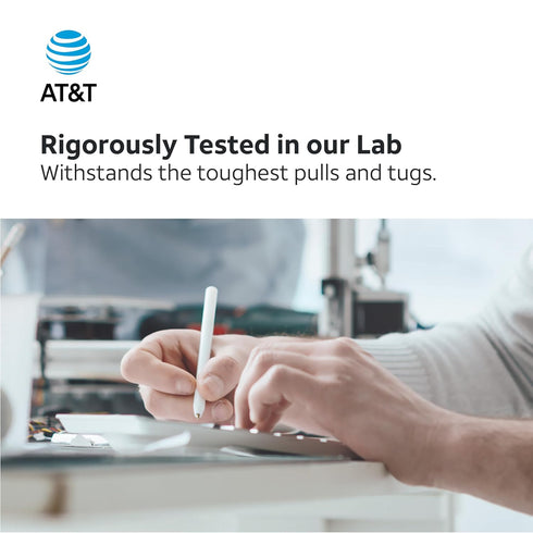 AT&T USB C to Lightning Fast Charging Cable for Apple iPhone, iPad, Samsung Galaxy, Google Pixel (Black, 6 Ft)