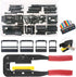 Keadic 49 Pieces FC-10 16 20 26 Pin Female Header IDC Cable Connector 2.54mm Pitch with IDC Crimp Tool
