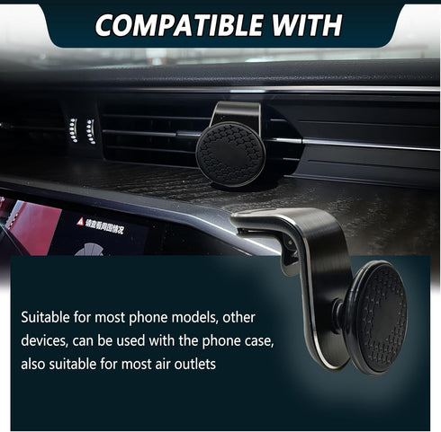 Icyhaws 360 Strong Magnetic Phone Mount for Car, Universal Car Vent Phone Holder, Rotation Adjustable Magnetic