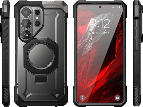 SUPCASE S26 S26 6.9 Inch, for Samsung Galaxy Ultra Case with Kickstand (Unicorn Beetle Grip), [Wireless Charge