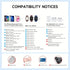 Wireless Charger 3 in 1, RELAXYO Travel Fast Wireless Charging Station for Apple, Compatible with iPhone 15/14/13/12/11