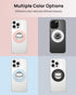 SODI 360 15 14 13 12 16 17 Magnetic Phone Ring Holder, Rotation Dual-Side Strong Magnet Phone Grip for Back of Phone