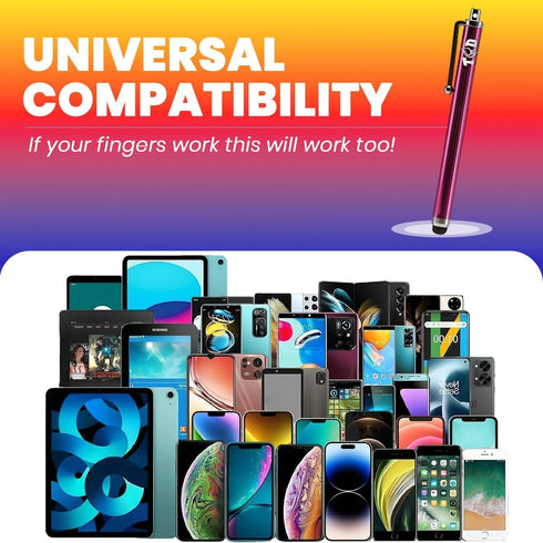 THE CASE DOCTOR GET YOUR CASE LIFT WITH THE CASE DOCTOR 40-Pack TCD Stylus Pens for Touch Screens Universal Stylus Pen