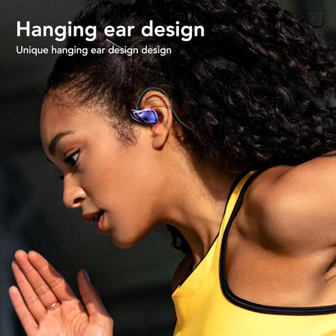 EBTOOLS Open Ear Bluetooth 5.3 Sport Headphones, Sweatproof Earphones for Workouts, Running, Cycling, Hiking