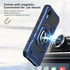 Ailiber AT&T Calypso 4/Cricket Debut S2 Case, Heavy Duty Shockproof Cover with Screen Protector - Blue