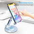 YXLILI Adjustable Foldable Phone Stand, 360° Rotating Cell Phone Holder for Desk, Compatible with iPhone 14/13/12/11