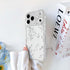 NITITOP 17 Compatible for iPhone Pro Case Cute Clear Flower Floral Artistic Design for Women Girls Stylish Slim Soft